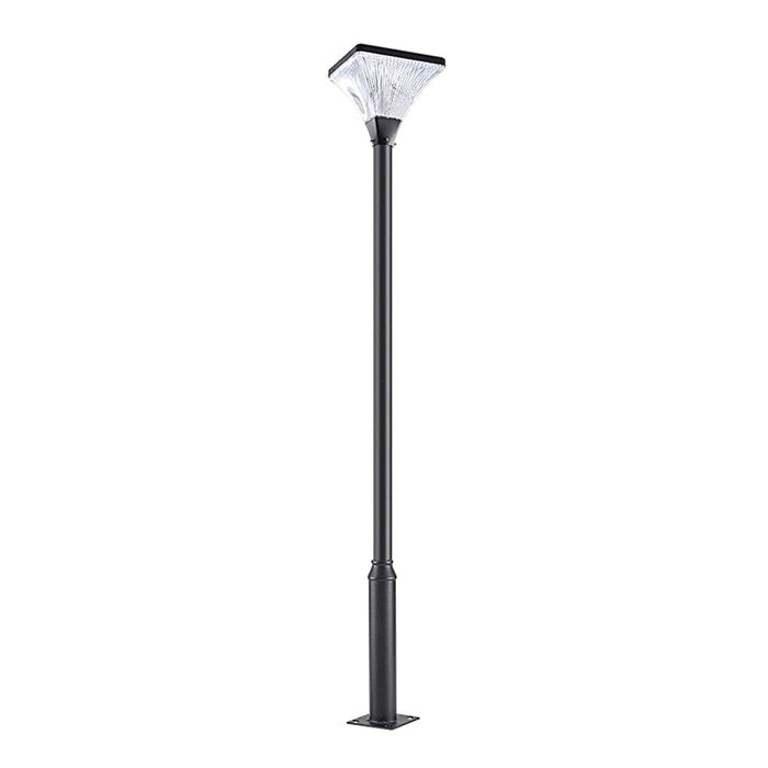 Intelligent Solar Garden Lamp Post with Photosensitive Chip, Remote Control, and Dual Light Colors, Cold White & Warm White Options Available-ErisView-9