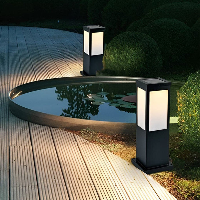 Intelligent Solar Pathway Light with Remote Control, Fast Charging, Waterproof, Rust-Proof, 3-Step Dimming for Outdoor Garden & Pathways-ErisView-15