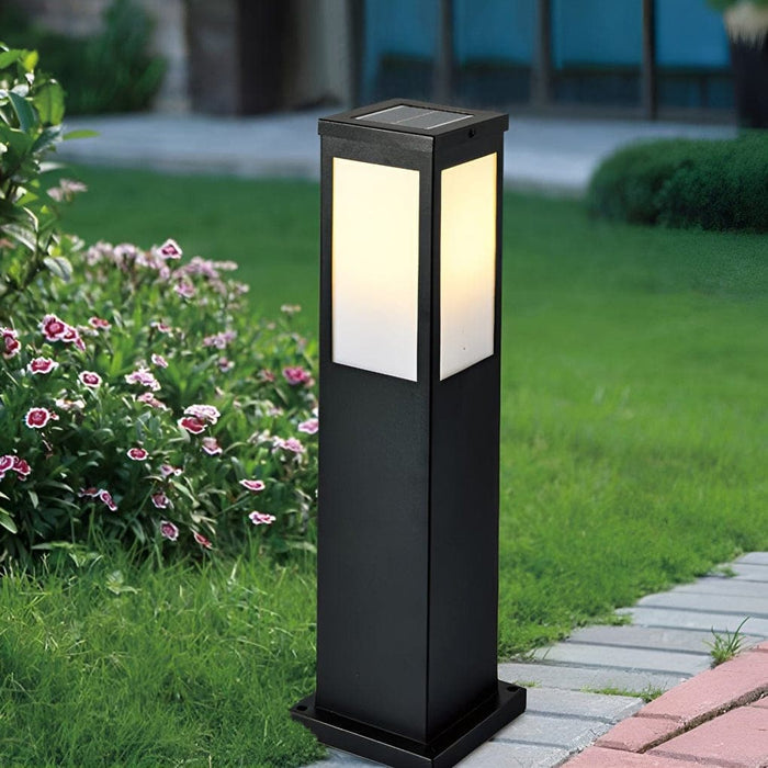 Intelligent Solar Pathway Light with Remote Control, Fast Charging, Waterproof, Rust-Proof, 3-Step Dimming for Outdoor Garden & Pathways-ErisView-17