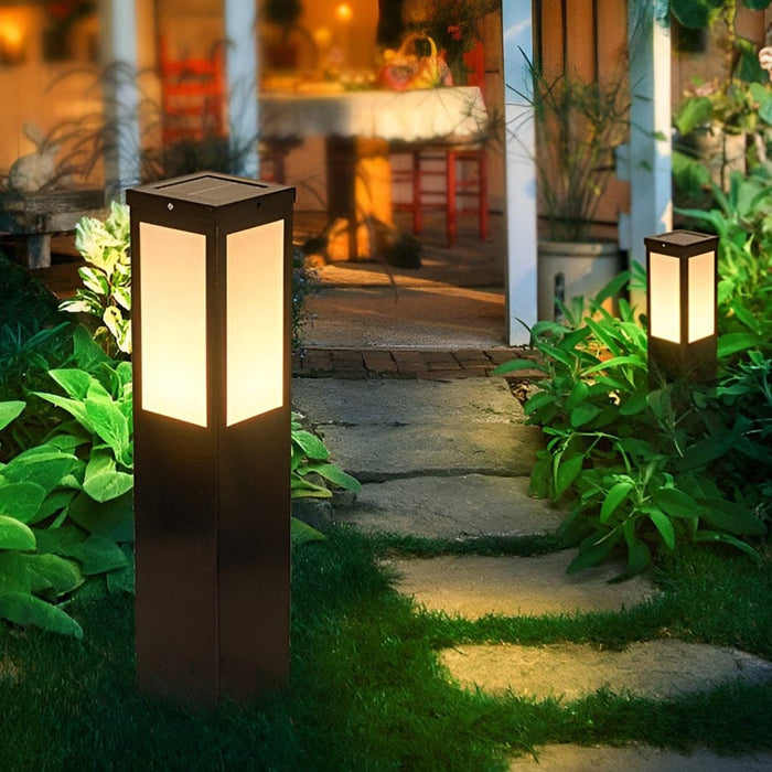 Intelligent Solar Pathway Light with Remote Control, Fast Charging, Waterproof, Rust-Proof, 3-Step Dimming for Outdoor Garden & Pathways-ErisView-18