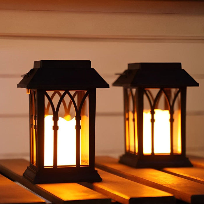 Intelligent Solar-Powered Outdoor Lanterns with Auto Light Control, Waterproof Design, and Portable Handle for Garden and Patio-ErisView-3