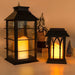 Intelligent Solar-Powered Outdoor Lanterns with Auto Light Control, Waterproof Design, and Portable Handle for Garden and Patio-ErisView-4