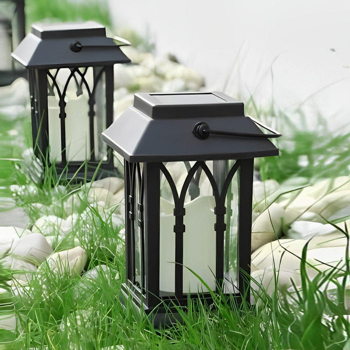 Intelligent Solar-Powered Outdoor Lanterns with Auto Light Control, Waterproof Design, and Portable Handle for Garden and Patio-ErisView-6