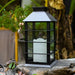 Intelligent Solar-Powered Outdoor Lanterns with Auto Light Control, Waterproof Design, and Portable Handle for Garden and Patio-ErisView-7