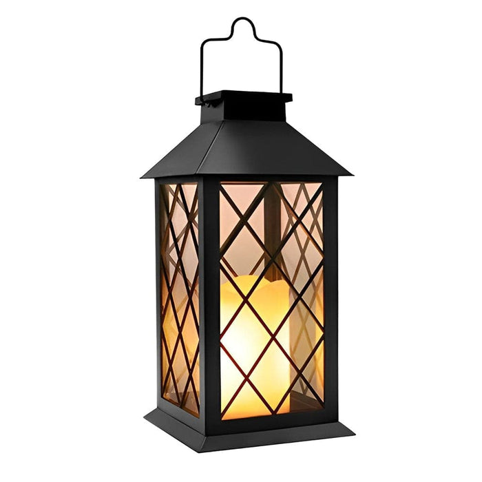 Intelligent Solar-Powered Outdoor Lanterns with Auto Light Control, Waterproof Design, and Portable Handle for Garden and Patio-ErisView-22