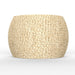 Japanese-style Round Straw Woven Pouf-ErisView 