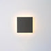 Modern Aluminum Outdoor Wall Lights, Minimalist Square Flat Frames for Garden and Porch, Eye-Catching Full Moon Effect Lighting-ErisView-14