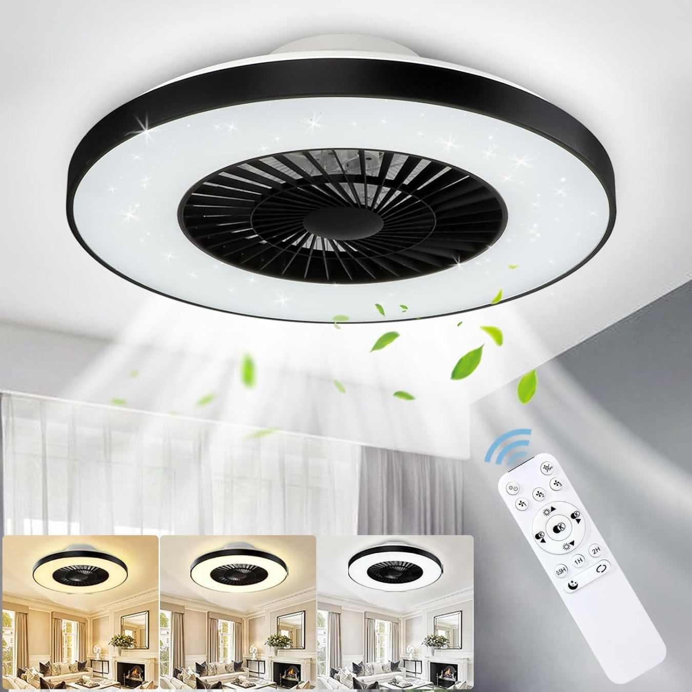 Flush Mount Ceiling Fan