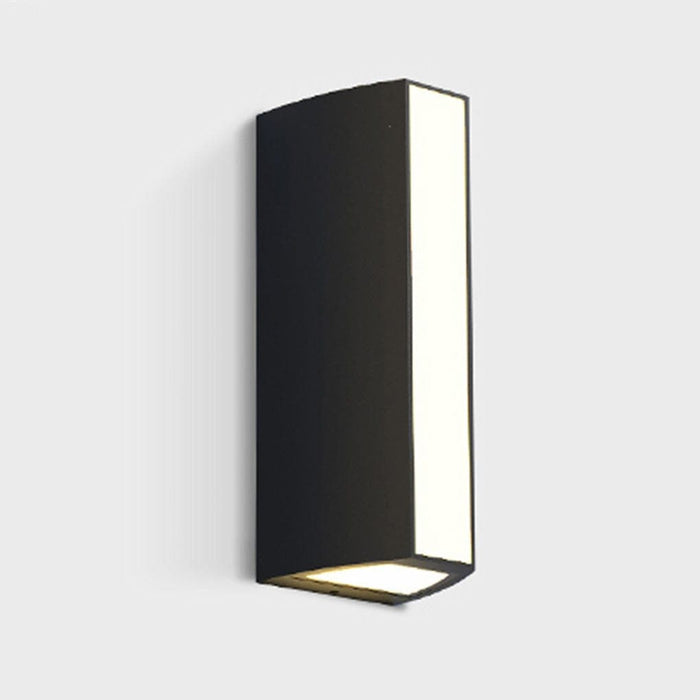 Modern Chic Outdoor Wall Lamp with Up and Down Lighting, IP65 Waterproof Aluminum Structure, Ideal for Walkways, Porches, Patios, and Poolside Gardens-ErisView-7