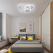 Modern Circle LED Flush Mount Ceiling Light, Dimmable Chandelier Ceiling Lighting for Living Dining Room Bedroom Kitchen-ErisView