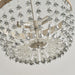 Modern Crystal Chandelier, Adjustable Hanging Gold Crystal Chandelier for Dining Room Kitchen Entryway-ErisView