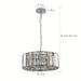 Modern Crystal Chandelier Pendant Light for Living Room, Luxury Round Cristal Lamp Pendant Light Home Decor Light Fixture-ErisView