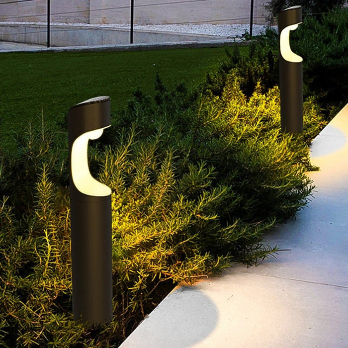 Modern Die-Cast Aluminum Lawn Lamp with Waterproof Design and Energy-Saving LED for Gardens, Courtyards, and Commercial Spaces-ErisView-4