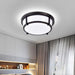 Modern Dimmable LED Ceiling Light, Round Flush Mount Ceiling Light with Circle Acrylic Lamp Shade for Living Room Bedroom Dining Room Office Hallway Closet Balcony-ErisView