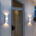 Modern Indoor/Outdoor Wall Light with Unique Up and Down LED Lighting, Durable Aluminum, High Brightness, Energy Efficient, Waterproof for Home and Garden-ErisView-2