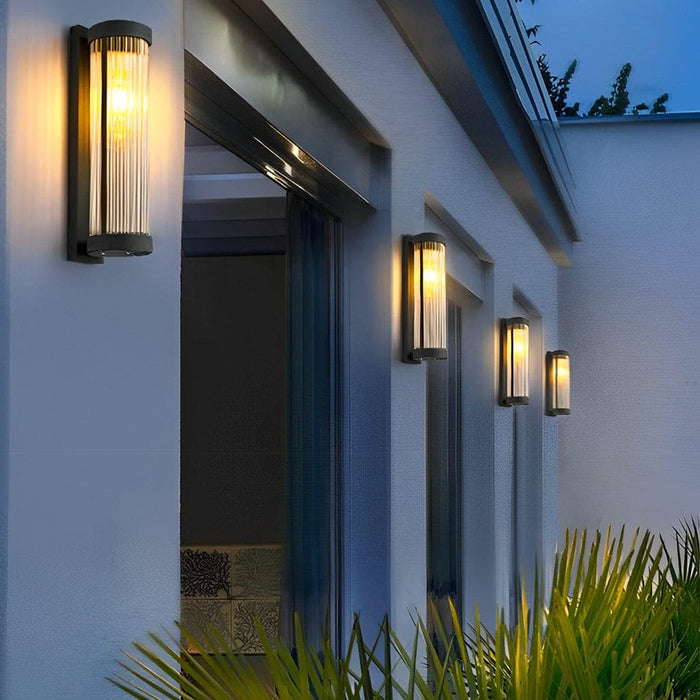 Modern Minimalist Glass Wall Lamp, Durable Stainless Steel Outdoor Wall Sconce, and Energy-Saving Solar Porch Light, Easy Installation & Weather Resistant-ErisView-8