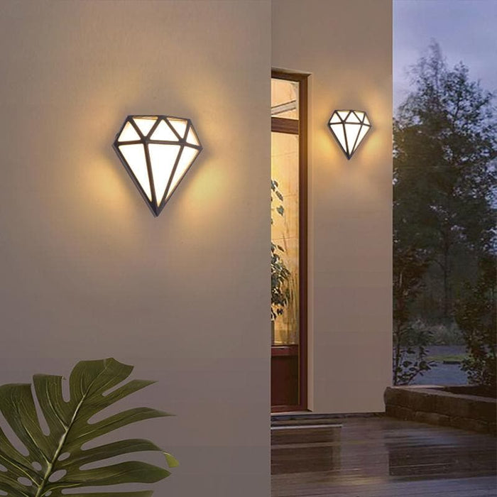 Modern Minimalist Outdoor Lantern Lights, Eco-Friendly LED Aluminum Wall Lights for Doorways and Gardens, Perfect for Front and Backyards-ErisView-2