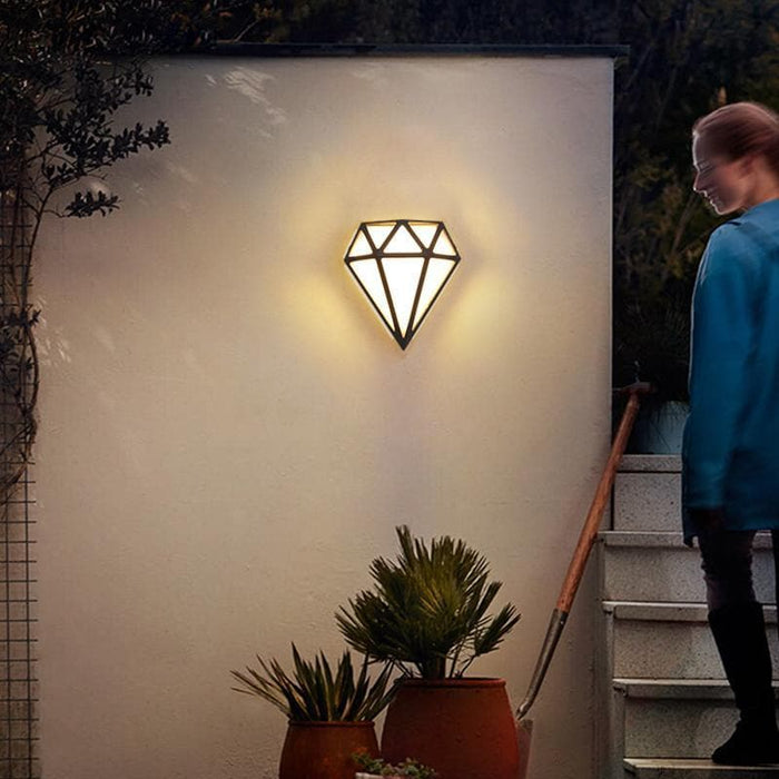 Modern Minimalist Outdoor Lantern Lights, Eco-Friendly LED Aluminum Wall Lights for Doorways and Gardens, Perfect for Front and Backyards-ErisView-3