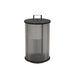 Modern Minimalist Outdoor Lantern with Ribbed Glass Frame and Stainless Steel Handle, Portable Garden and Patio Lighting Solution-ErisView-8