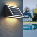 Modern Minimalist Outdoor Wall Lamp with Up and Down LED Lighting, Durable Metal Die-Cast Design, Energy-Saving, High Brightness for Yard Landscape-ErisView-3