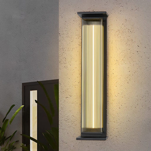 Modern Minimalist Outdoor Wall Lights, Durable Stainless Steel, Rustproof, High Brightness LED with Wide Lighting Range for Decoration & Illumination-ErisView-1