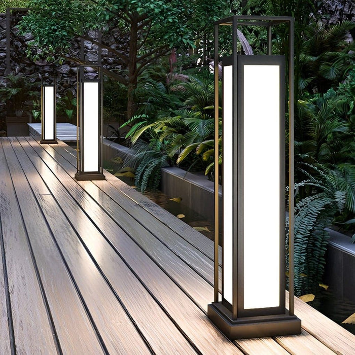 Modern Minimalist Stainless Steel Outdoor Pathway Light, Durable, Elegant Lawn Lamp for Deck, Fence, Patio, Porch, Walkway & Garden-ErisView-16