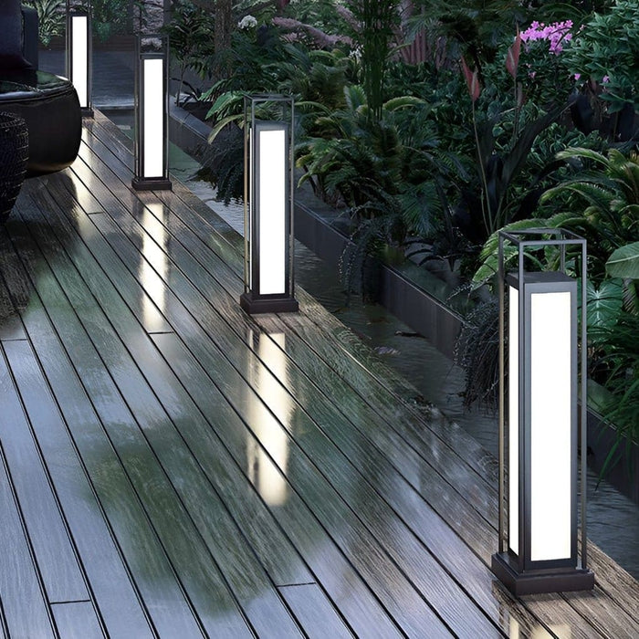 Modern Minimalist Stainless Steel Outdoor Pathway Light, Durable, Elegant Lawn Lamp for Deck, Fence, Patio, Porch, Walkway & Garden-ErisView-8