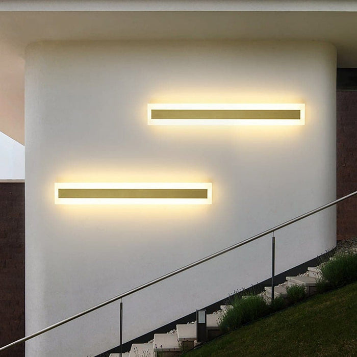 Modern Minimalist Waterproof Outdoor Wall Lamp with Insect-Proof and Rust-Proof Design, Uniform Light Transmission, and Warm Atmosphere Creation-ErisView-21