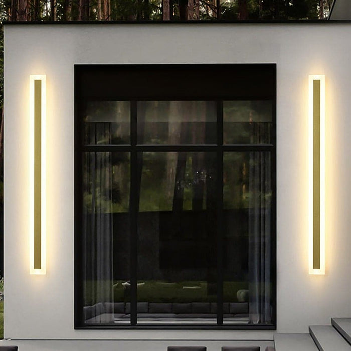 Modern Minimalist Waterproof Outdoor Wall Lamp with Insect-Proof and Rust-Proof Design, Uniform Light Transmission, and Warm Atmosphere Creation-ErisView-22