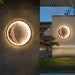 Modern Moon-Shaped Outdoor Wall Lamp, Energy Efficient LED, Waterproof Die-Cast Aluminum for Garden, Courtyard, Balcony, and Gate-ErisView-14