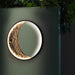 Modern Moon-Shaped Outdoor Wall Lamp, Energy Efficient LED, Waterproof Die-Cast Aluminum for Garden, Courtyard, Balcony, and Gate-ErisView-15