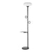 Modern Outdoor Floor Lamp with Steel Body, Acrylic Lampshade, Solar Panel, Remote Control, and Bonsai Planter Pallet for Patios and Gardens-ErisView-8