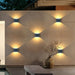 Modern Outdoor Up and Down Lighting Wall Lamp, Waterproof Aluminum Decorative Sconce for Chic and Unique Light Effects-ErisView-4