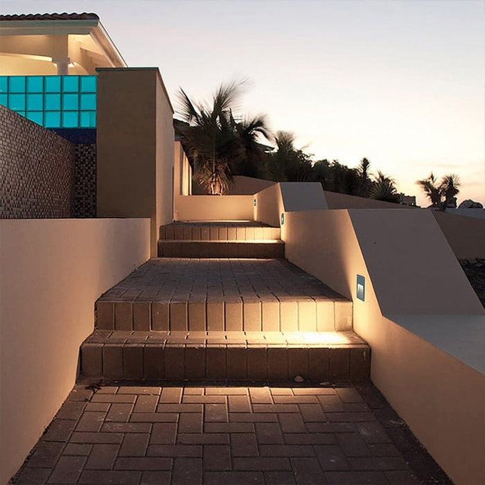 Modern Recessed Step Light, Easy Installation, Indirect Bright Light for Stairs, Hallways, Driveways, Patios, Perfect for Home Renovation-ErisView-2