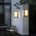 Modern Rectangular Outdoor Wall Lights, Weatherproof, Durable, and Easy to Clean, Enhance Your Home's Nighttime Beauty with Bright, Uniform Lighting-ErisView-2