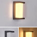 Modern Rectangular Outdoor Wall Lights, Weatherproof, Durable, and Easy to Clean, Enhance Your Home's Nighttime Beauty with Bright, Uniform Lighting-ErisView-7