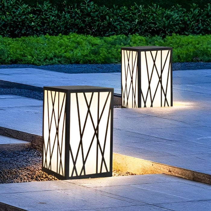 Modern Solar Outdoor Garden Light, Stainless Steel, Waterproof, Energy-Saving LED Pathway Light for Patio, Lawn, and Landscape Decoration-ErisView-3