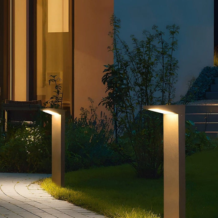 Modern Solar Pathway Light, Easy Install, Waterproof, Die-Cast Aluminum, 12-Hour Runtime, Energy-Saving Outdoor Garden & Yard Lighting-ErisView-15