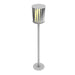 Modern Solar-Powered Stainless Steel Outdoor Floor Lamp with Rotating Design, Waterproof Casing, and Ambient Light for Terraces and Gardens-ErisView-12