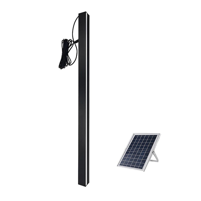 Modern Solar Wall Lamp, Waterproof, Rustproof Iron & Acrylic Fixture for Outdoor Courtyard, Doorway, Hotel, Garden, Bright, Glare-Free Lighting-ErisView-10