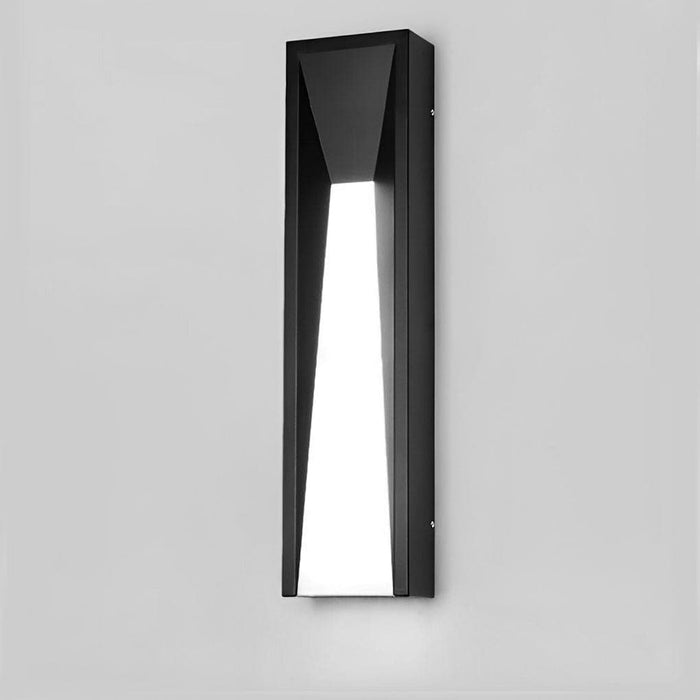 Modern Stainless Steel Outdoor Wall Light with LED, Waterproof and Rustproof, Geometric Design, Long-lasting Porch Lamp with Acrylic Lampshade-ErisView-7