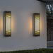 Modern Stainless Steel Outdoor Wall Light with Unique Hollow Pattern and Marble Lampshade for Courtyard, Gate, and Walkway Lighting-ErisView-19