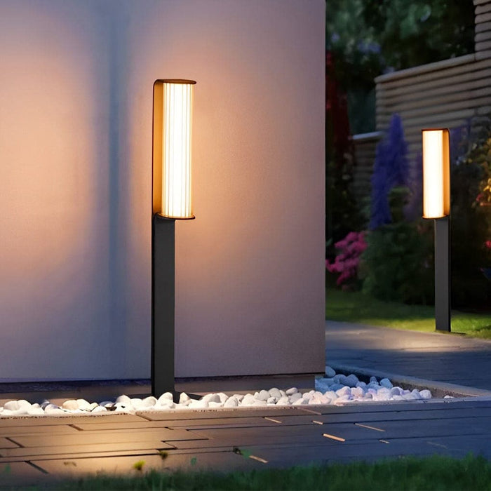 Modern Stainless Steel and Acrylic Outdoor Lawn Light, Waterproof, Easy to Install, Ideal for Garden, Porch, Backyard, and Sidewalk Lighting-ErisView-10