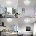 Modern Star-Shaped LED Flush Mount Ceiling Light for Living Room Dining Room Bedroom Kitchen-ErisView