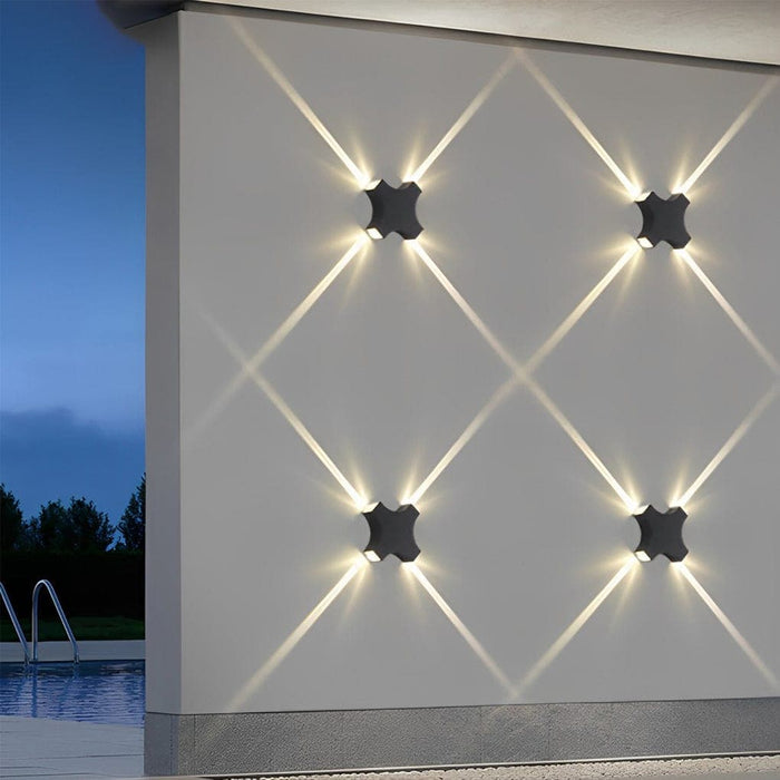 Modern Waterproof Aluminum Wall Lamp with High Brightness LED, Unique Design, and Fine Spraying Process for Outdoor Porch Lighting and Decoration-ErisView-10