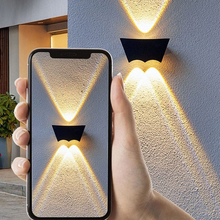 Modern Waterproof Outdoor Wall Sconces, Up and Down Lighting for Walkway, Porch, Backyard, Patio, and Garden, Easy Installation, Rustproof Design-ErisView-6