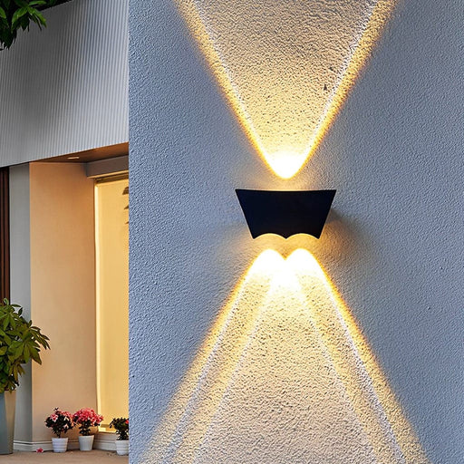 Modern Waterproof Outdoor Wall Sconces, Up and Down Lighting for Walkway, Porch, Backyard, Patio, and Garden, Easy Installation, Rustproof Design-ErisView-1