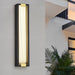 Modern Waterproof Stainless Steel Outdoor Wall Light with High Transmittance Acrylic Lampshade, Decorative and Functional Exterior Lighting-ErisView-5