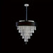 Modern Black Crystal Chandelier-ErisView