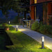 Modernist Aluminum LED Garden and Pathway Lights, Sleek Black Post Design for Stylish Outdoor Illumination and Enhanced Security-ErisView-11